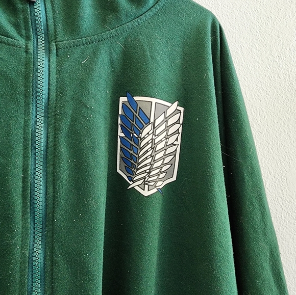 Attack on Titan Survey Corps Cape Hoodie - Picture 2 of 5